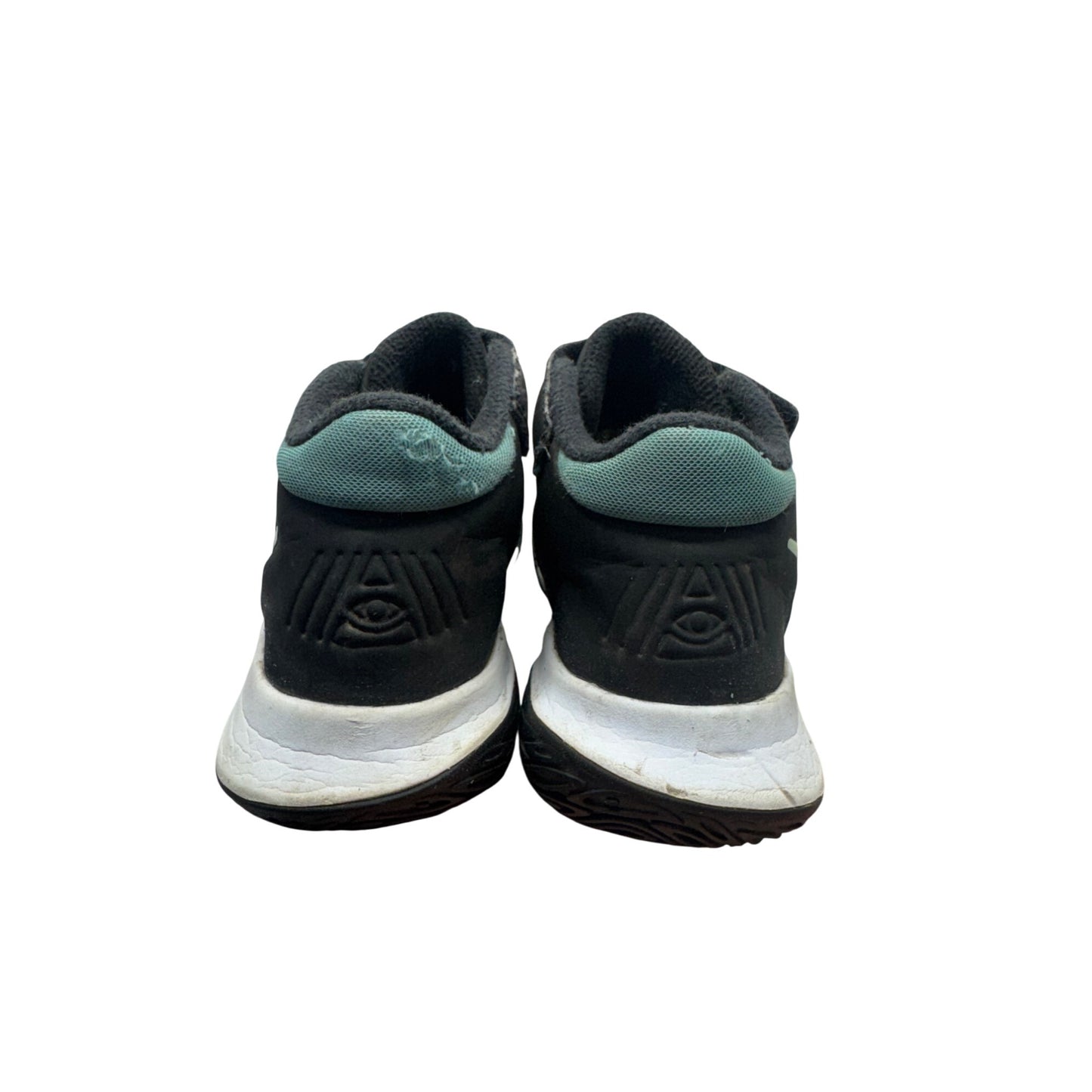 Nike Kyrie Flytrap Kids Basketball Shoes Black/Green 12C #380B