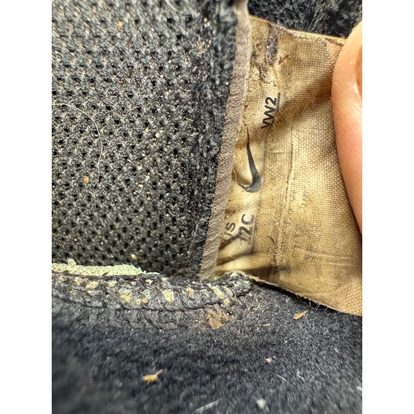 Nike Kyrie Flytrap Kids Basketball Shoes Black/Green 12C #380B