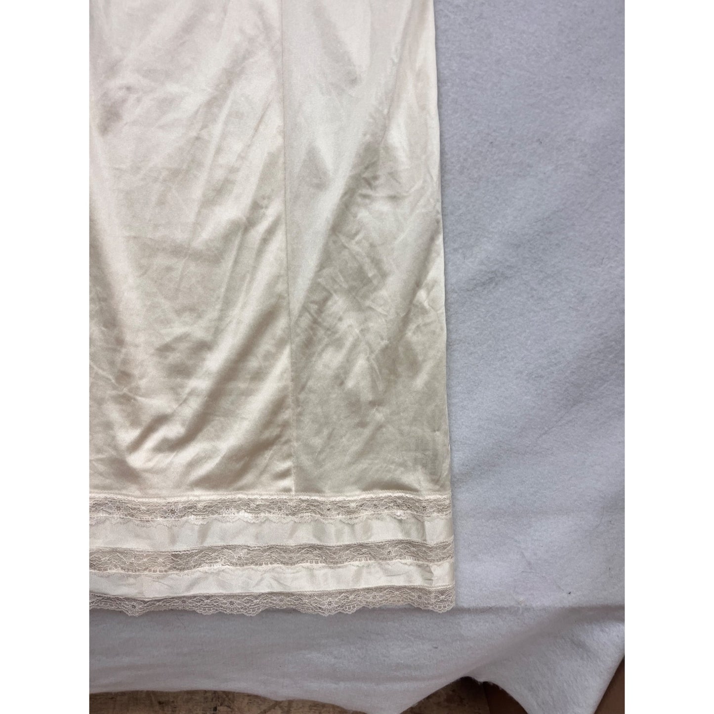 Velrose Size 48 Lace-Trimmed Slip Dress #662A