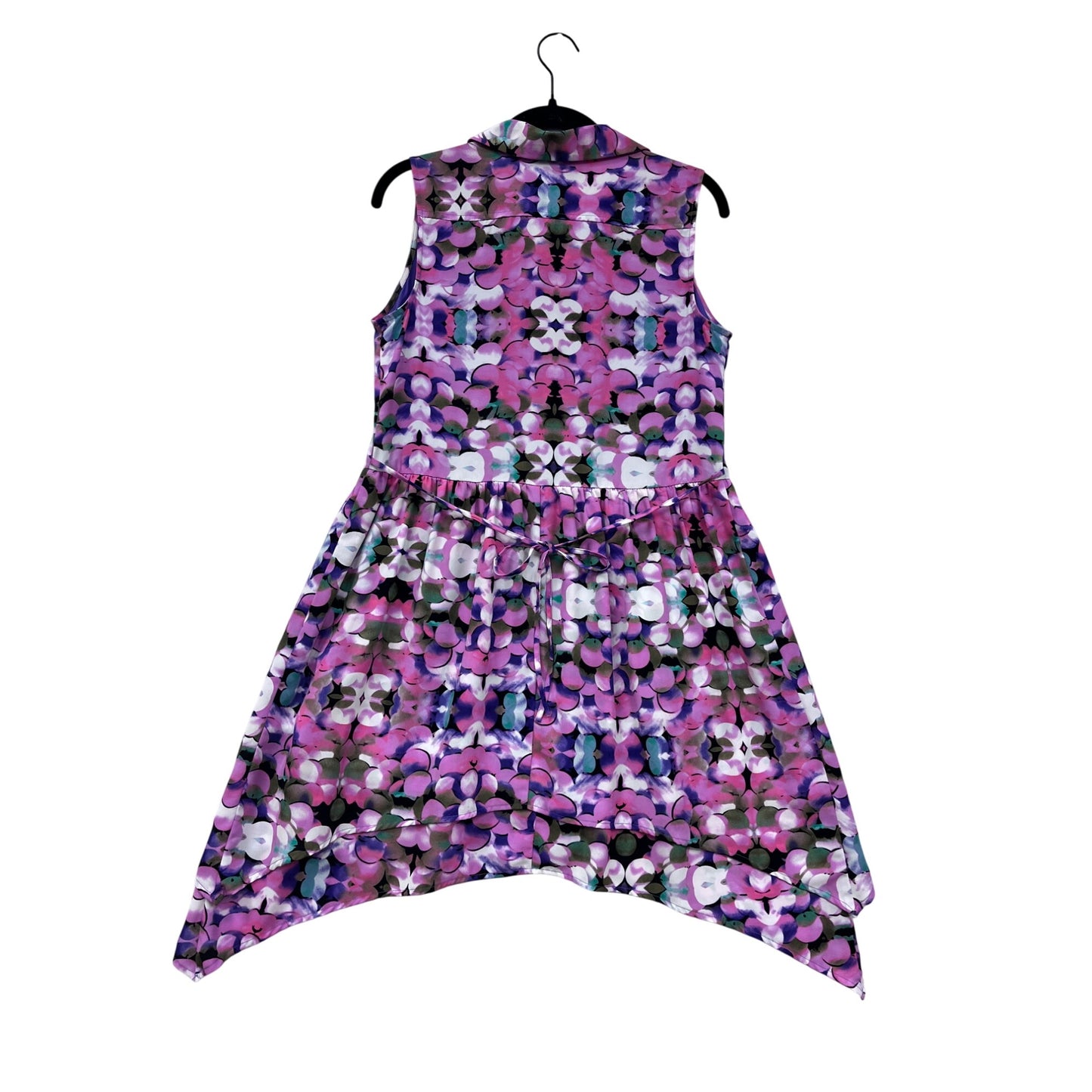 Sleeveless Womens Floral Dress Size M #32A