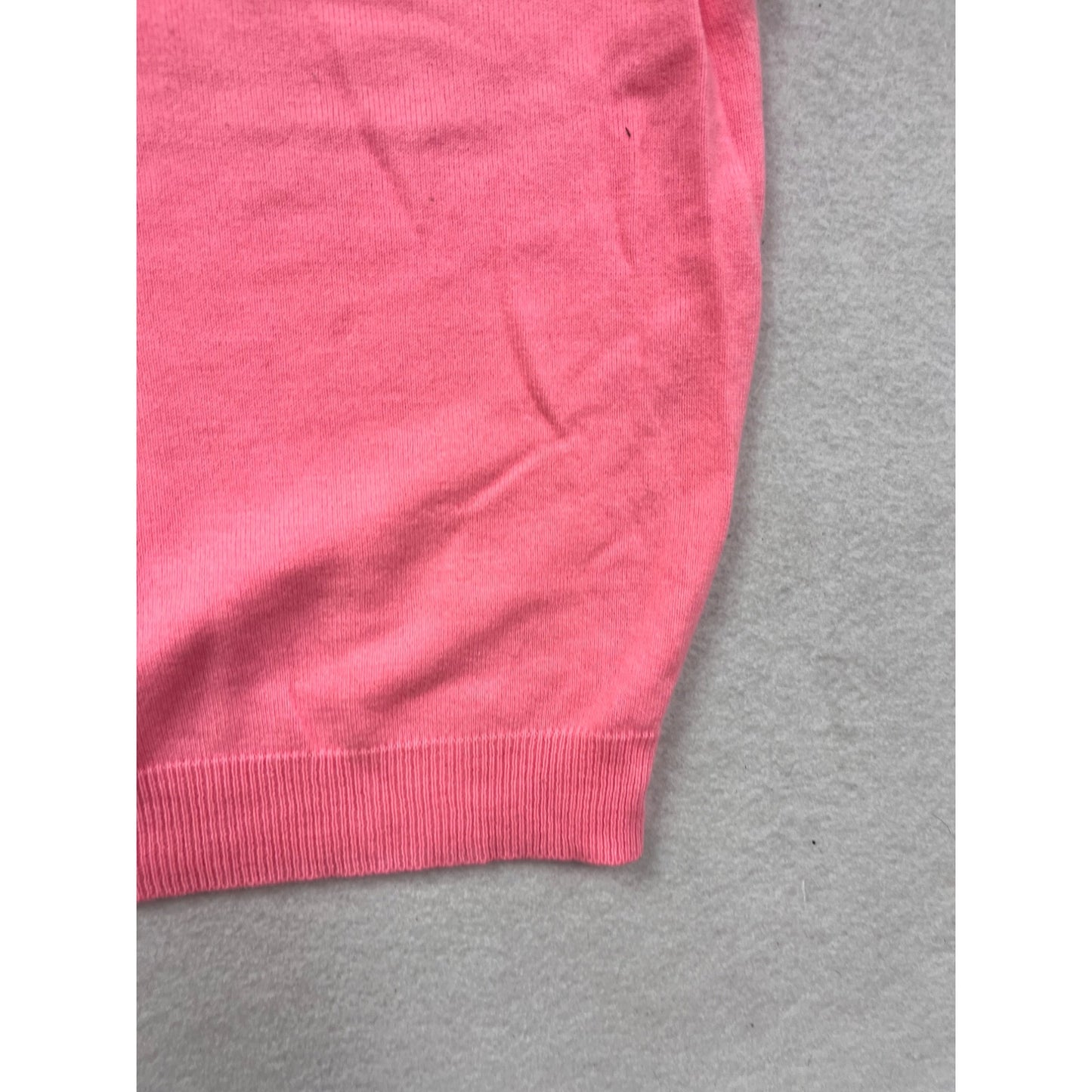 Vintage 90s Fully Fashion Pink Sleeveless Sweater Vest M #8701