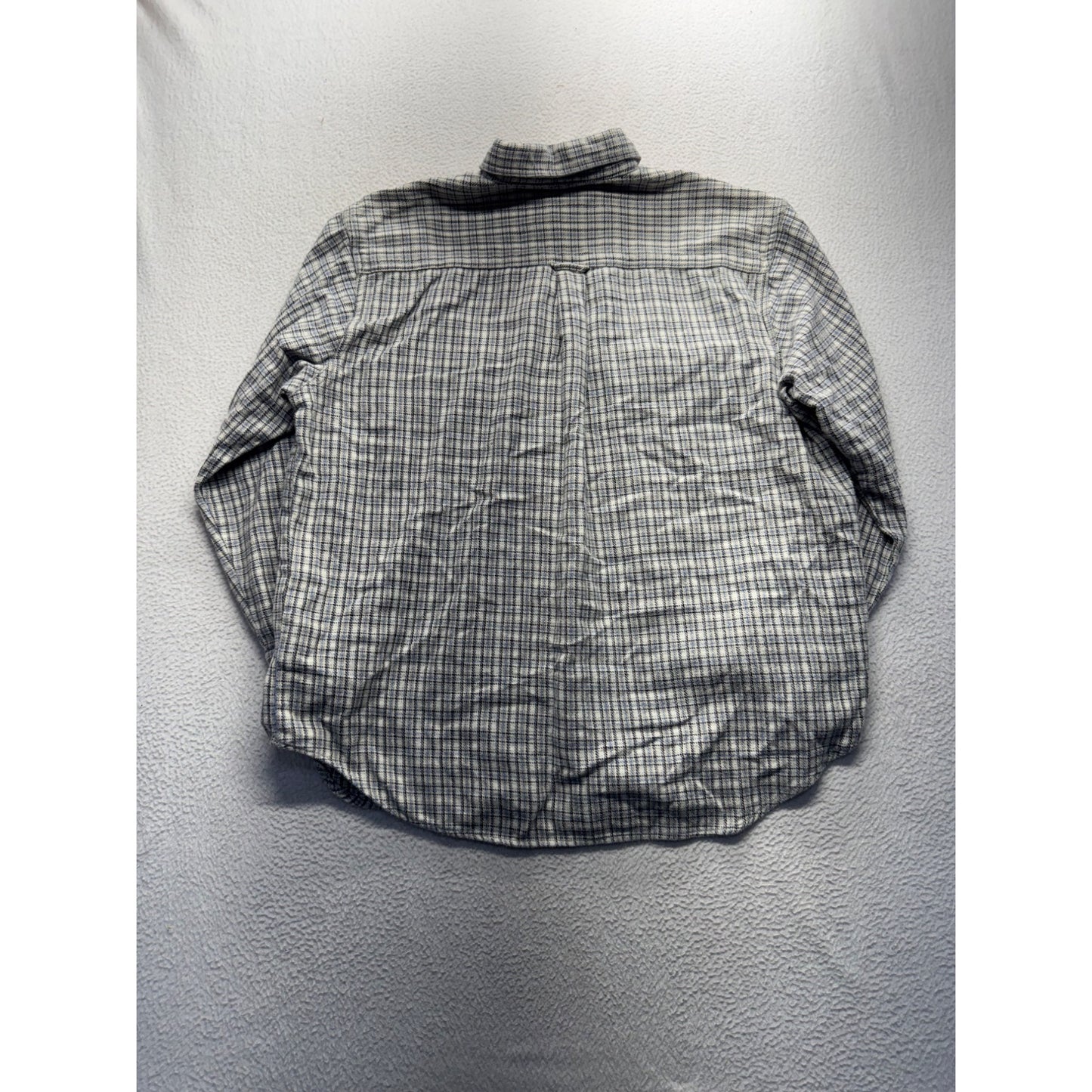 Arizona Jeans Co. Mens Plaid Button-Down Shirt Large 100% Cotton #9544