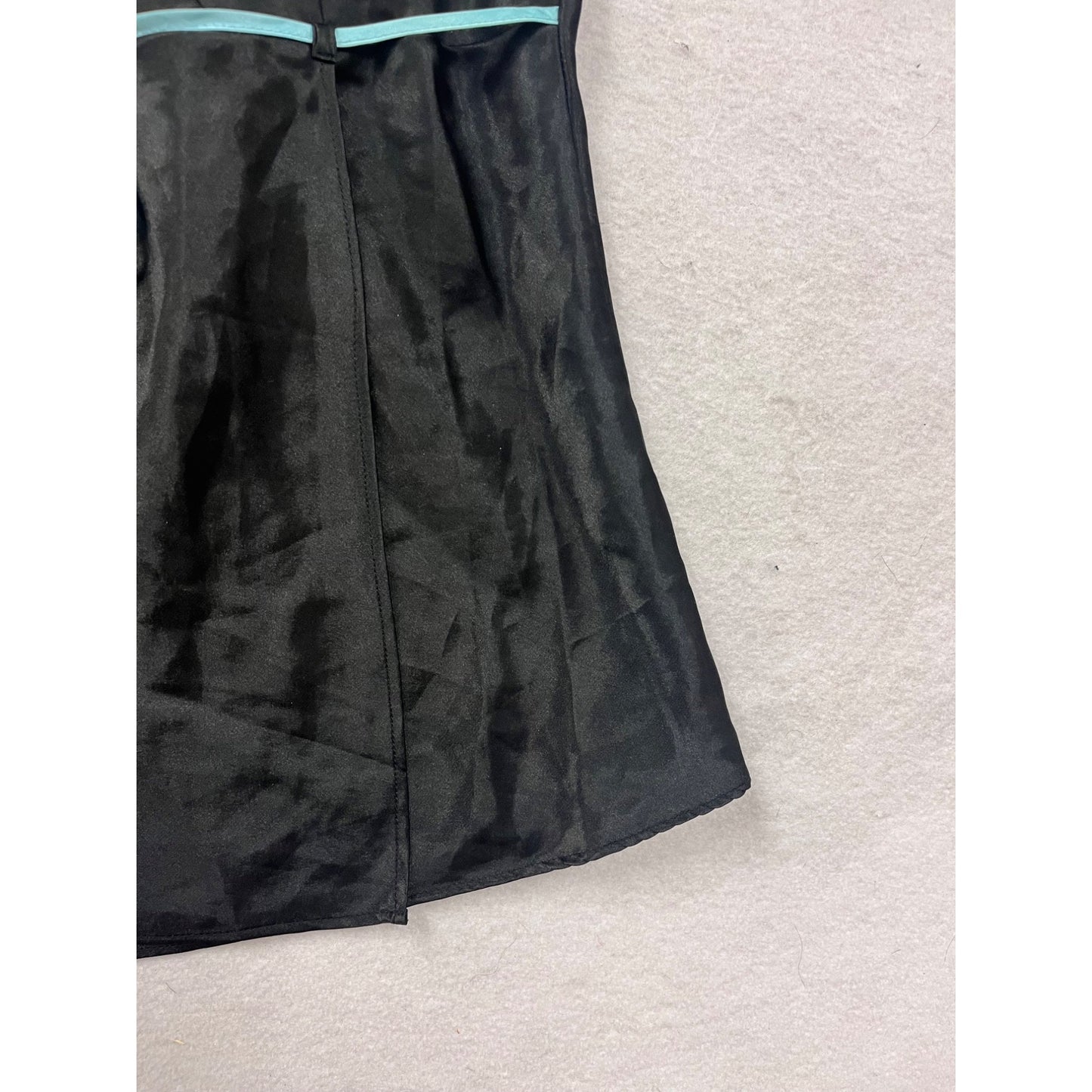 Black & Aqua Isabella Camisole Top #8503