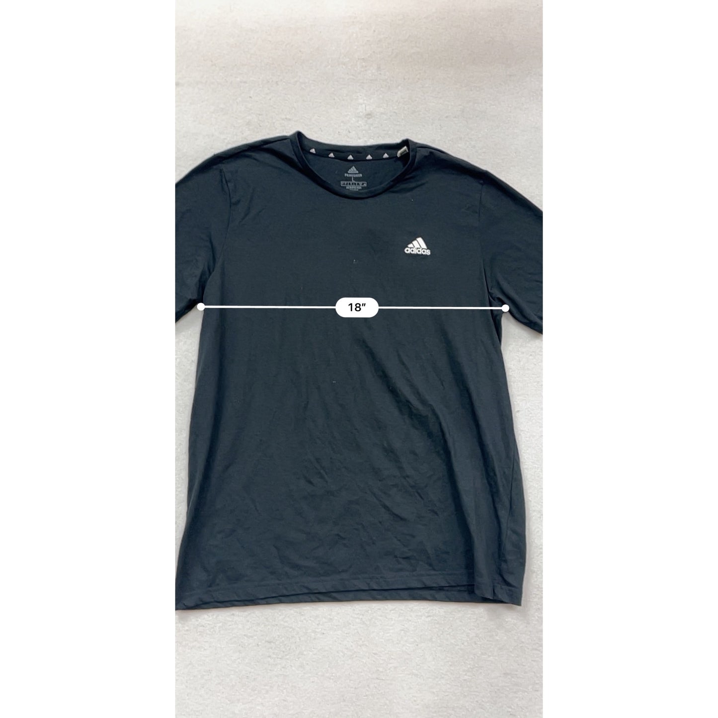 Adidas Aeroready Black T-Shirt Large #924A