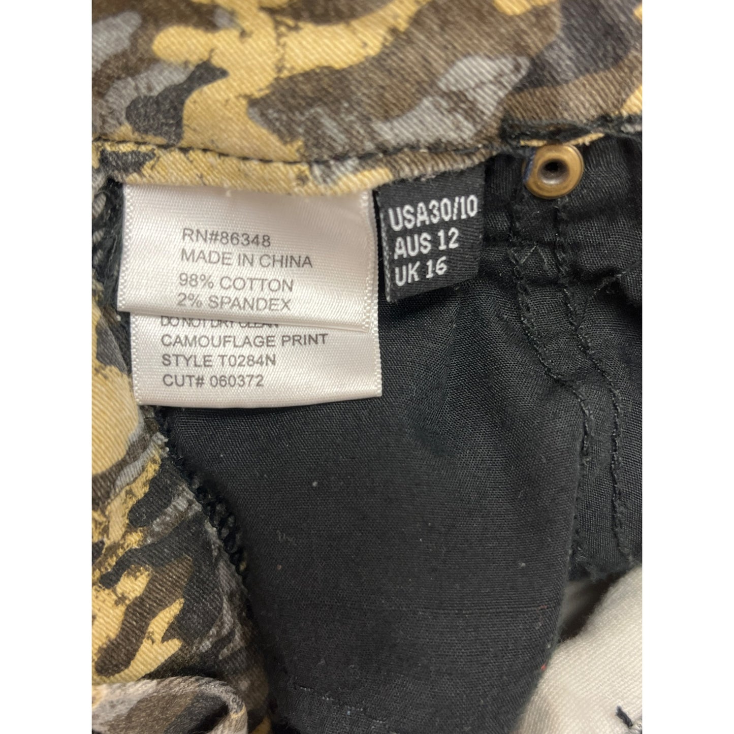 Women’s Tru Luxe Camo Jeans #2568