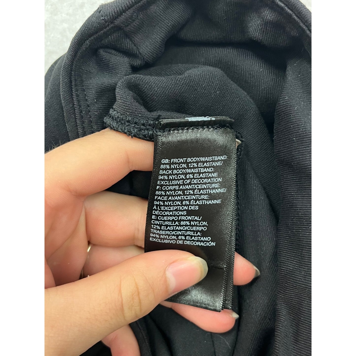 The North Face Womens Black Nylon Blend Slim Fit Pants Size M #8906