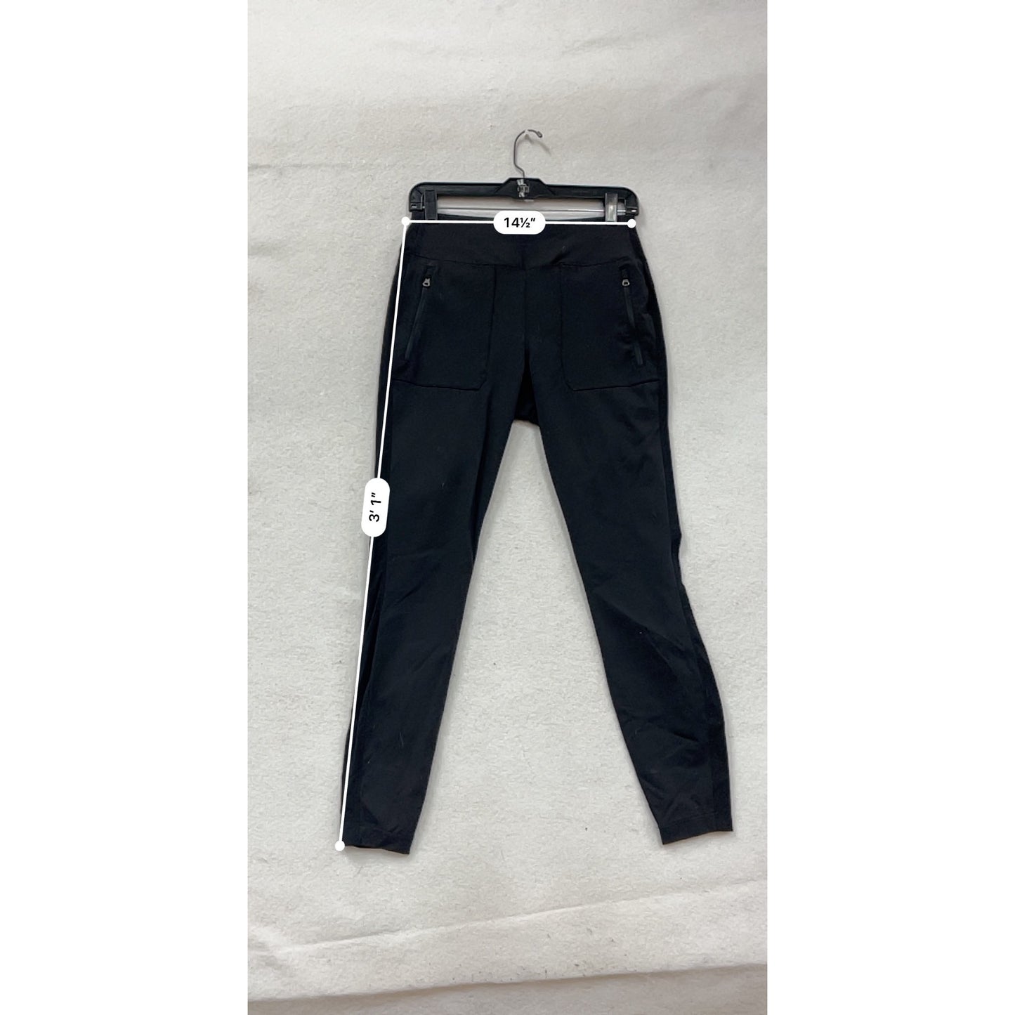 The North Face Womens Black Nylon Blend Slim Fit Pants Size M #8906