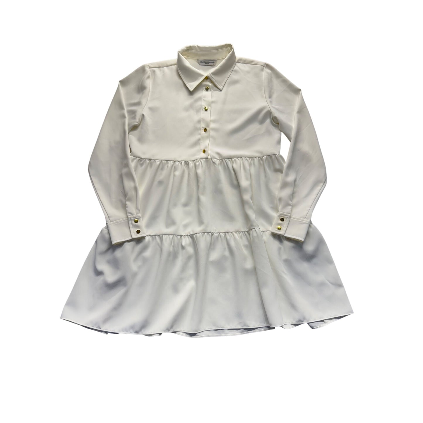 Amanda Uprichard New York Tiered Shirt Dress XS #7913