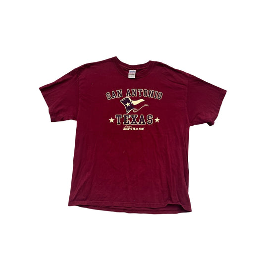 Gildan San Antonio Texas Ripleys Believe It Or Not T-Shirt XL #558A