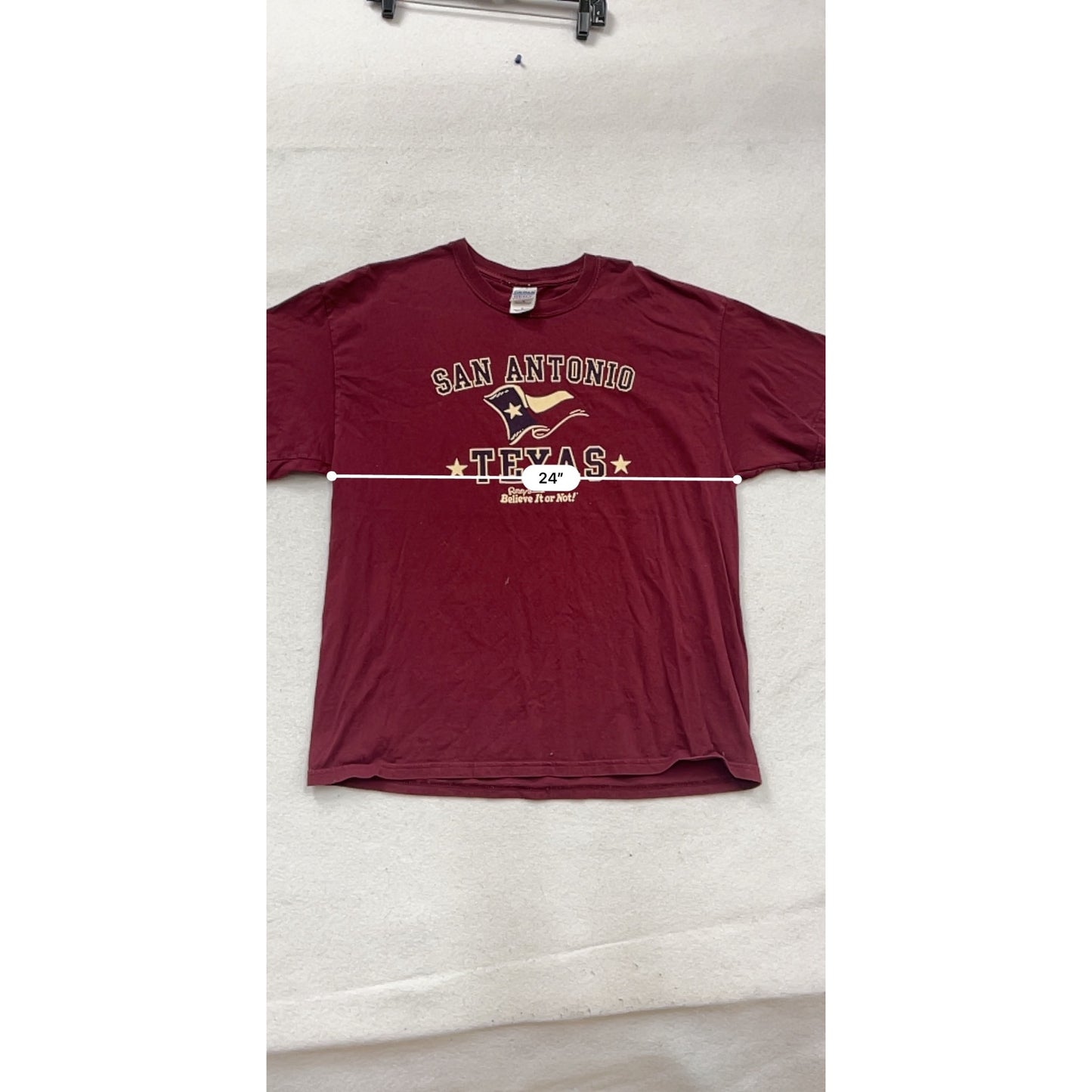 Gildan San Antonio Texas Ripleys Believe It Or Not T-Shirt XL #558A
