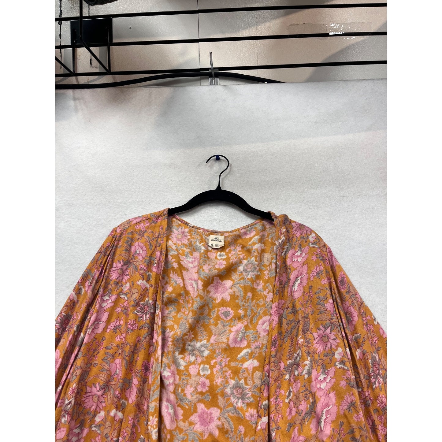 ONeill XL Floral Long-Sleeve Lightweight Cardigan #980A