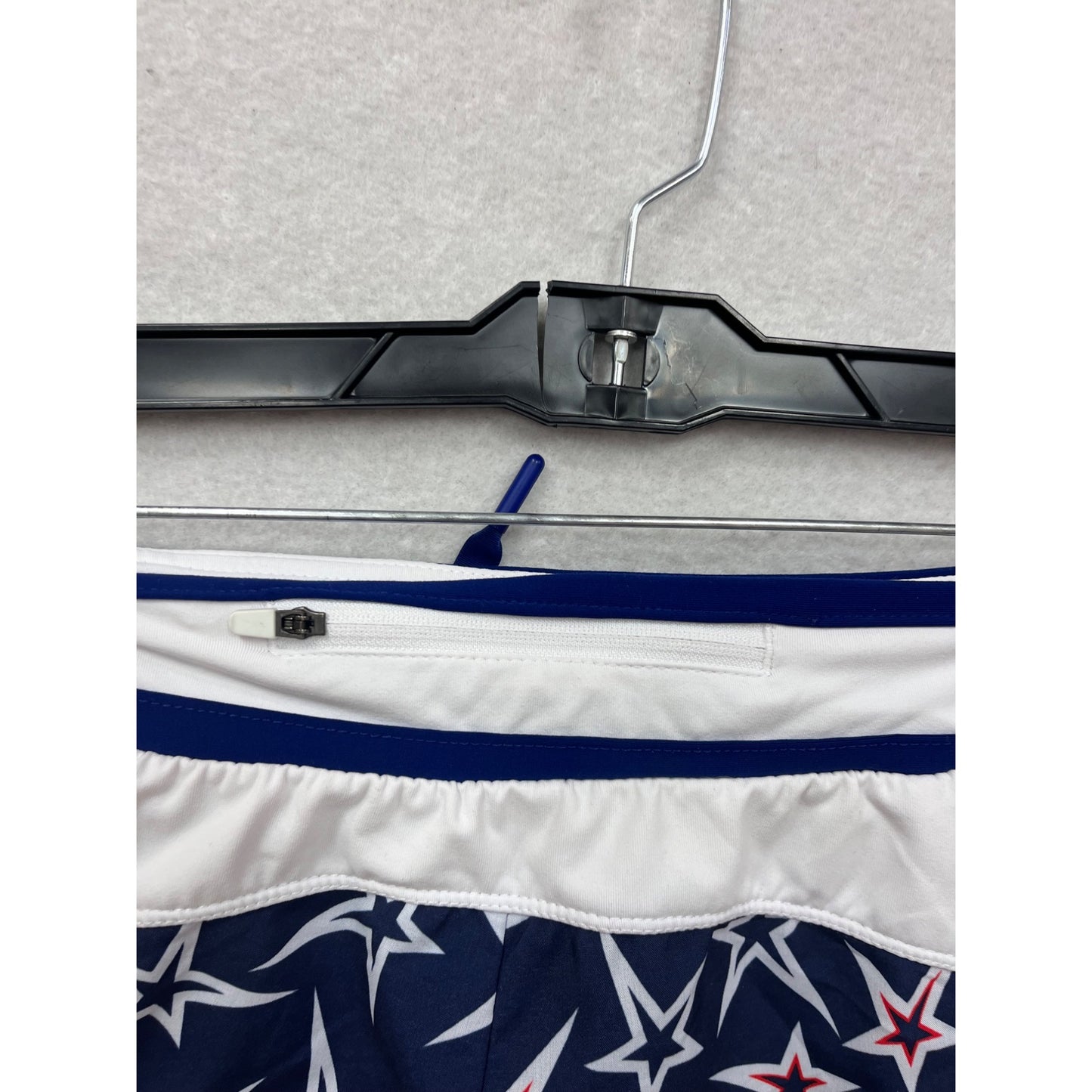 Fabletics Star Print Navy Running Shorts #8816