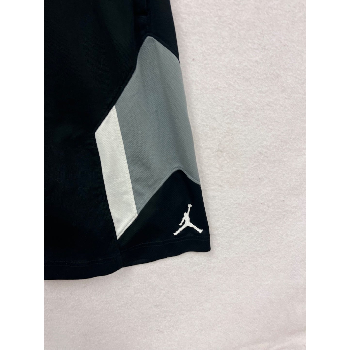 Nike Jordan Dri-Fit Athletic Shorts Size M Black & Gray #927A