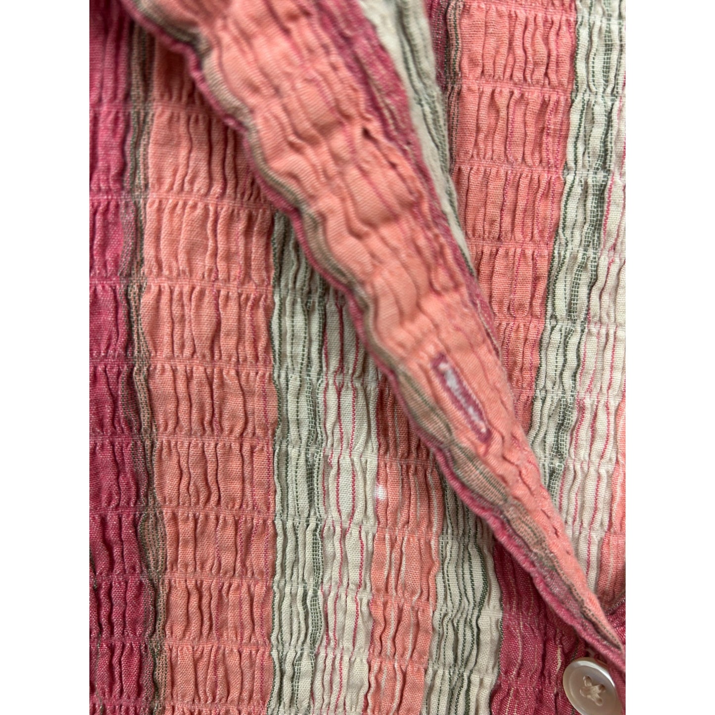 Krazy Kat Stretch Sleeveless Button-Up Collared Shirt #8582