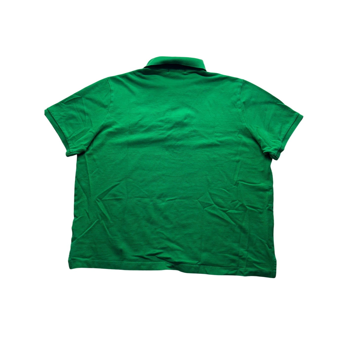 Lauren Ralph Lauren Green Polo Shirt 1X Embroidered Crest #9607
