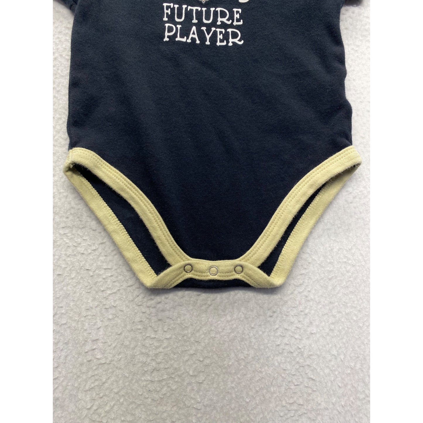 Saints Future Player NFL Baby Short-Sleeve 3/6M Black #7302