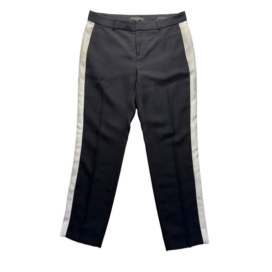 Banana Republic Black Pants With White Side Stripes Size 2 #172B