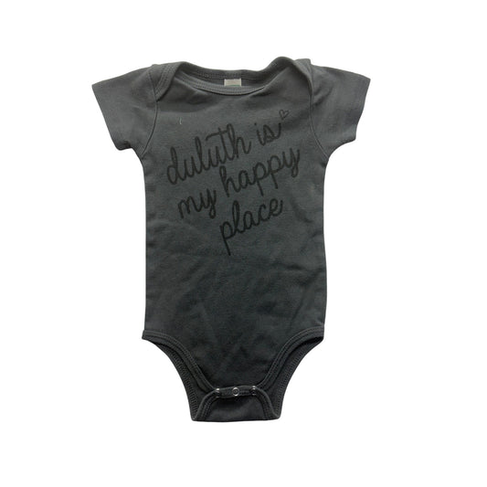 Duluth Is My Happy Place Organic Cotton Baby bodysuit #7430