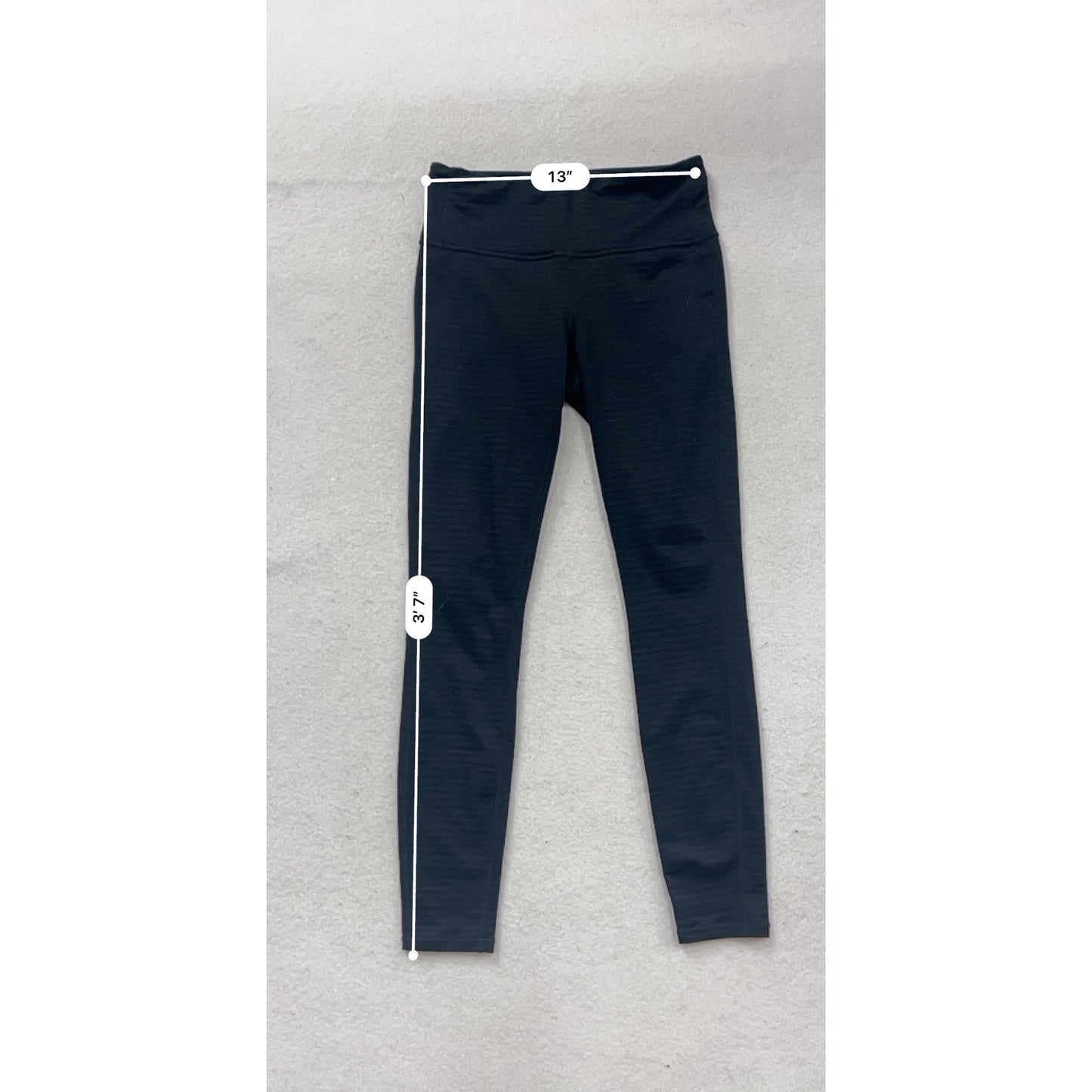 Athleta High Waisted Black Workout Leggings S #208A