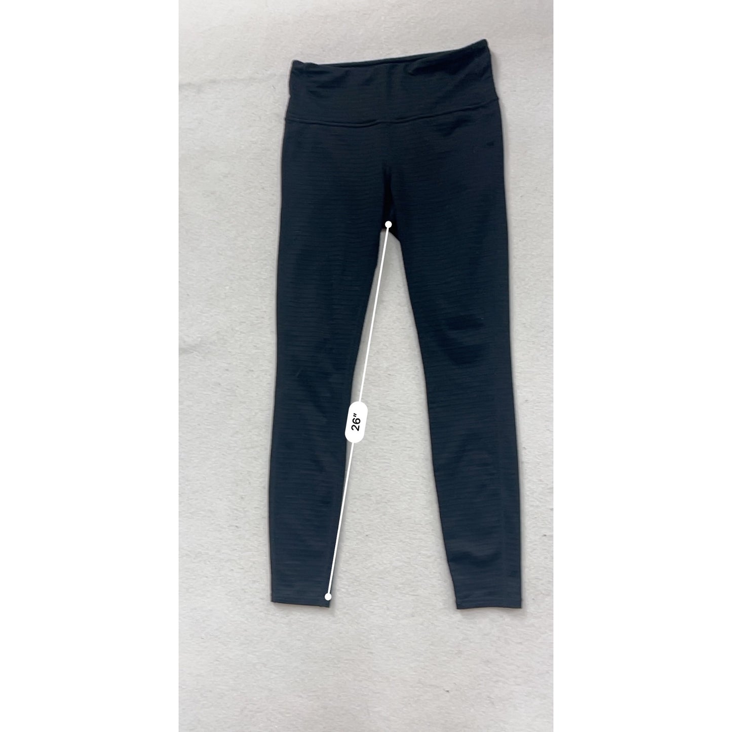 Athleta High Waisted Black Workout Leggings S #208A