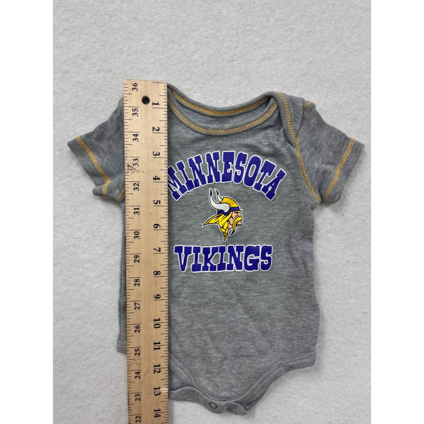Minnesota Vikings Baby Bodysuit 3/6M #6508