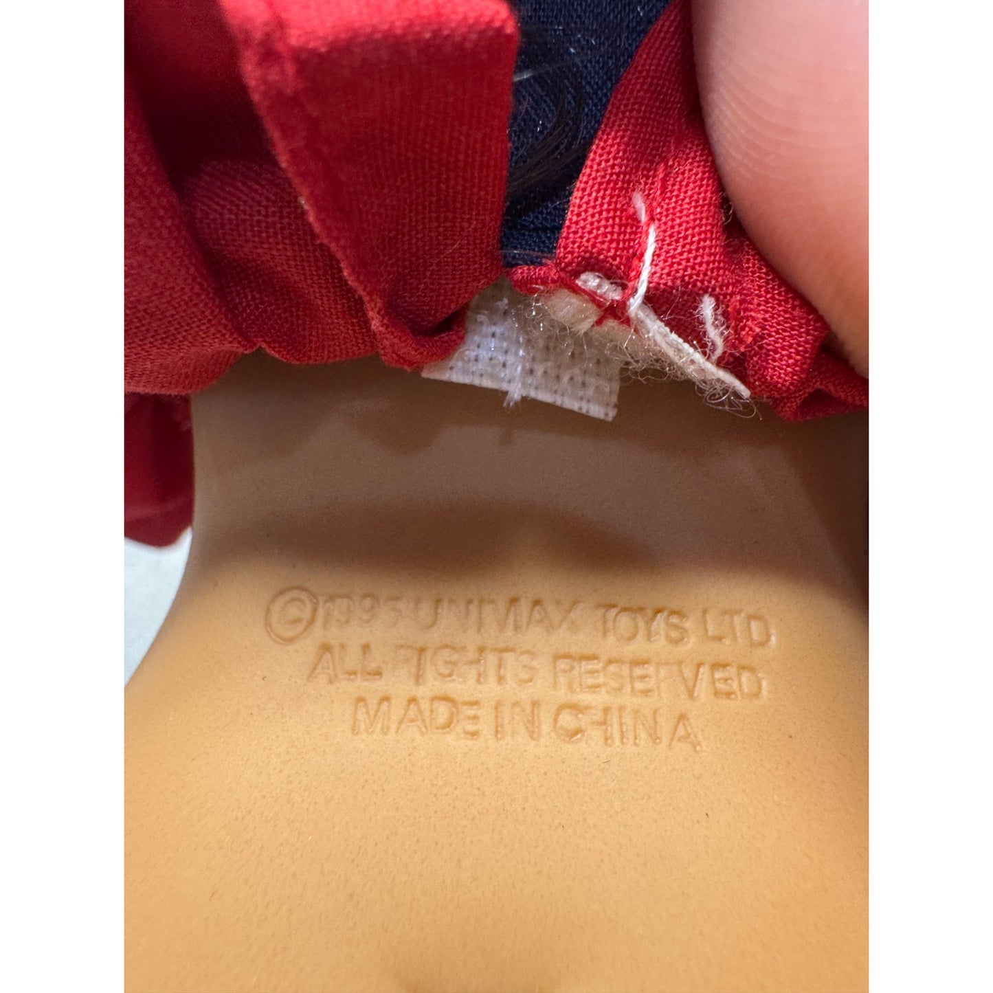 Vintage 1995 Sunmax Toys Doll In Traditional European Folk Costume #416B