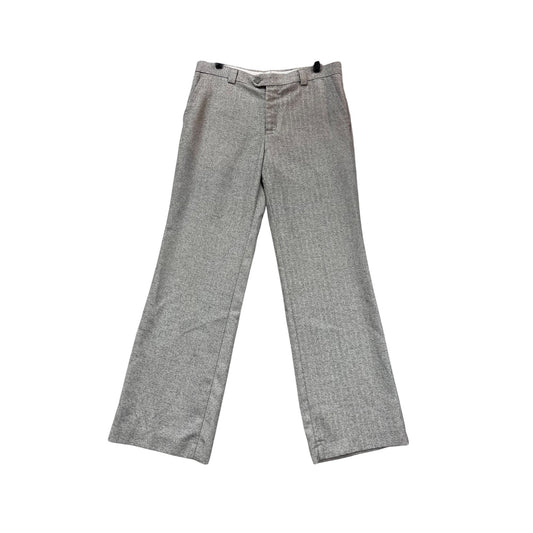 Gray Hyundai Wool Blend Trousers Size 36 #883A
