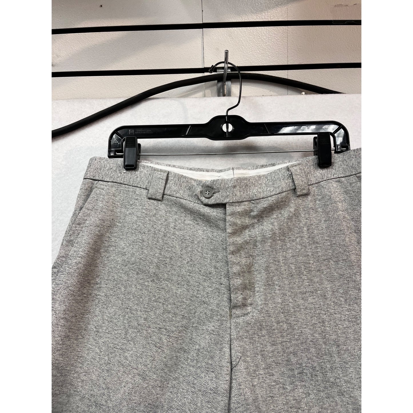 Gray Hyundai Wool Blend Trousers Size 36 #883A