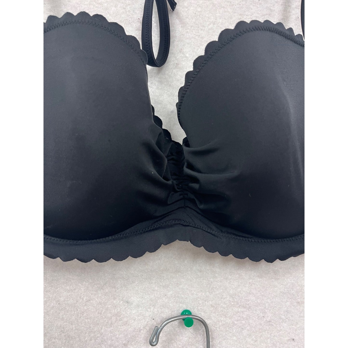 Elegant Black Padded Halter Bikini Set Victorias Secret Swimwear #467A