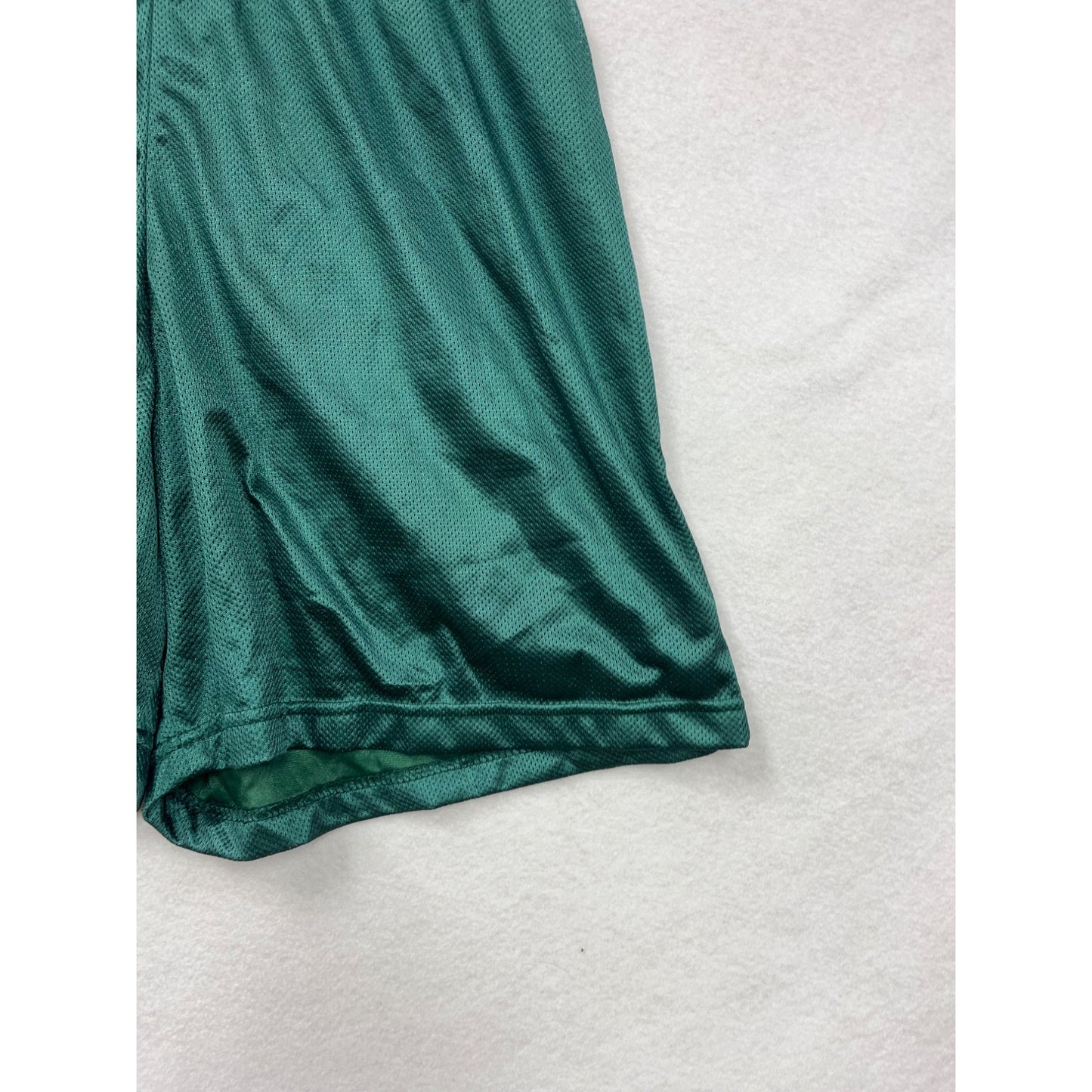 Yale Athletic Shorts Green Mesh Mens XL #8028
