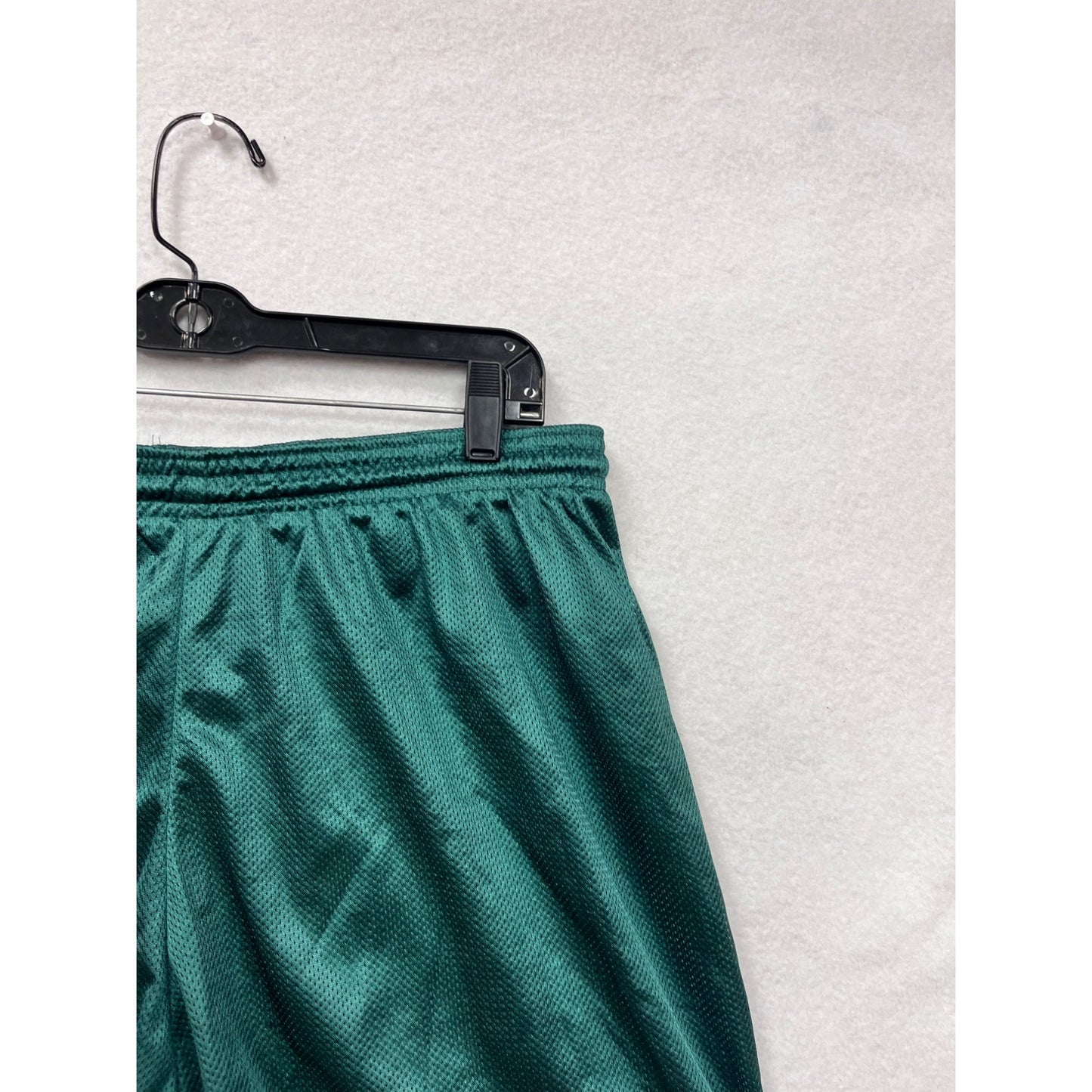 Yale Athletic Shorts Green Mesh Mens XL #8028