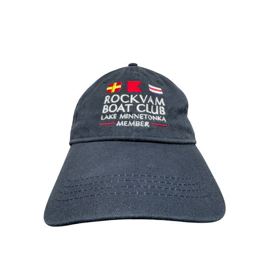 Rockvam Boat Club Lake Minnetonka Member Nautical Adjustable Baseball Cap #54B