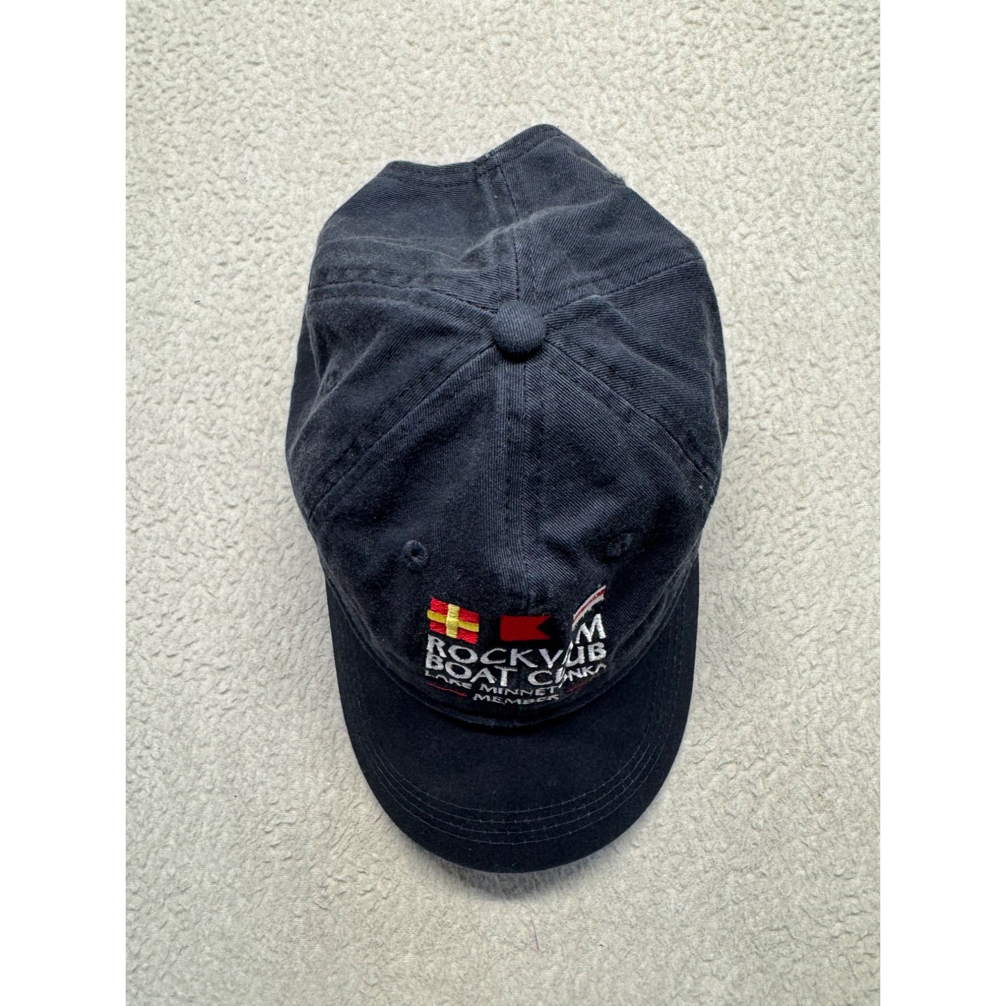 Rockvam Boat Club Lake Minnetonka Member Nautical Adjustable Baseball Cap #54B