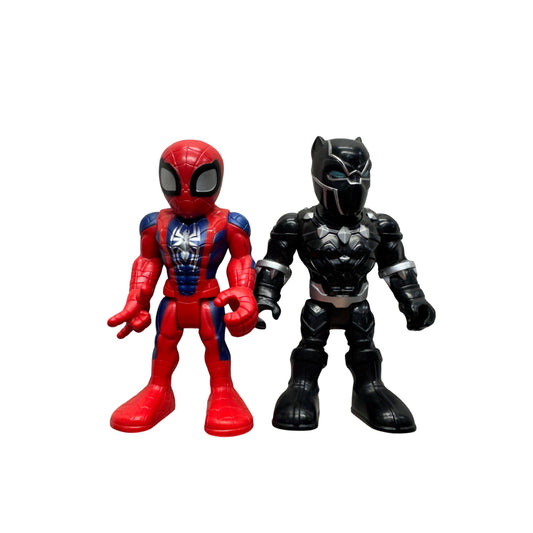 Marvel Spider-Man & Black Panther Action Figures 6" Hasbro Collectible Toys 9969