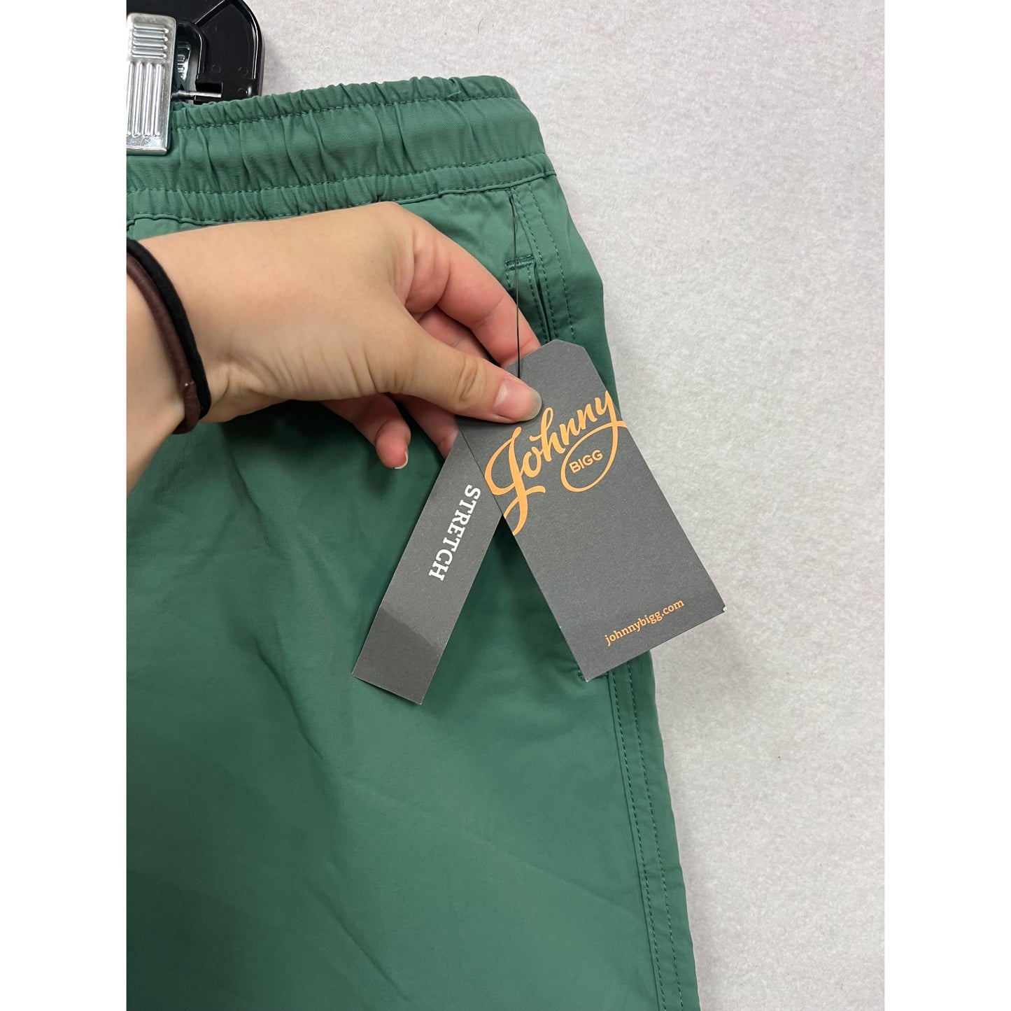 Johnny Bigg Stretch Shorts - Green Size 3XL #715A