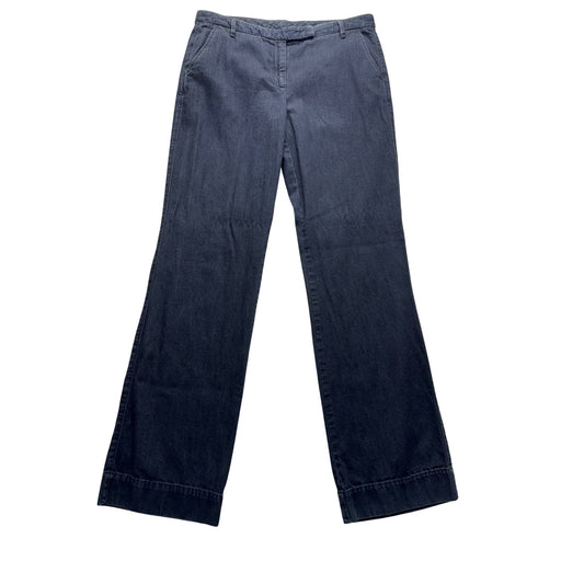 Ann Taylor Loft Bootcut Jeans Size 6 Dark Denim 100% Cotton #7935