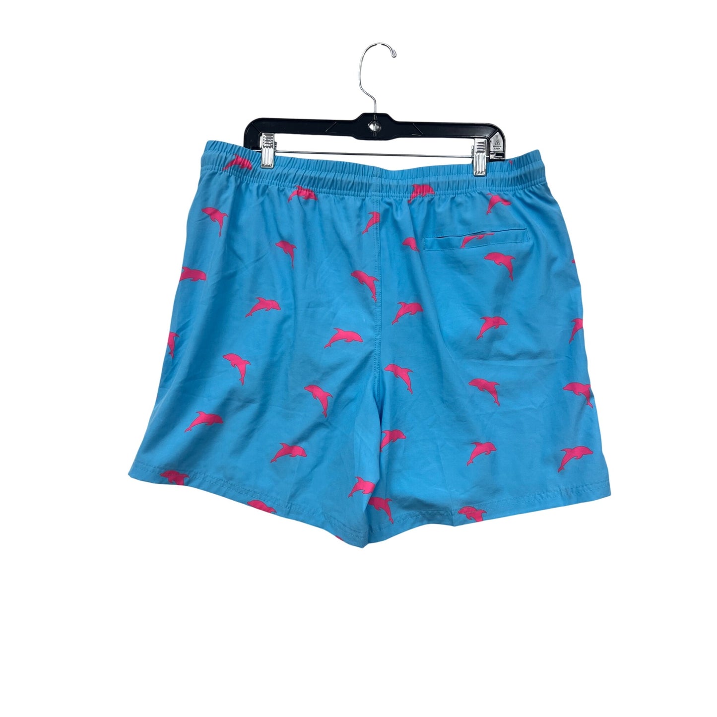 Biwisy Blue & Pink Dolphin Swim Shorts XL #187A