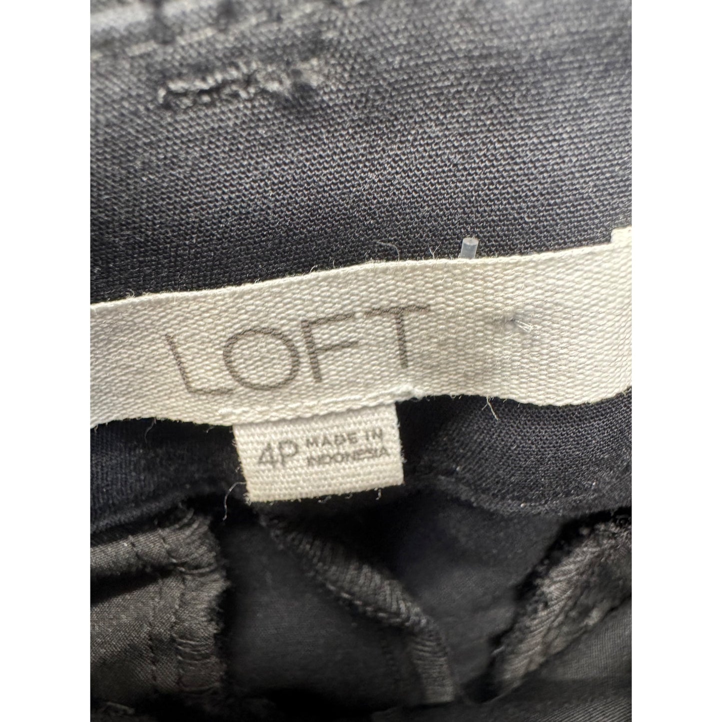 Loft The Riviera Pant 4P Cotton Blend Slim Fit Cropped Trouser 15" Waist #191B