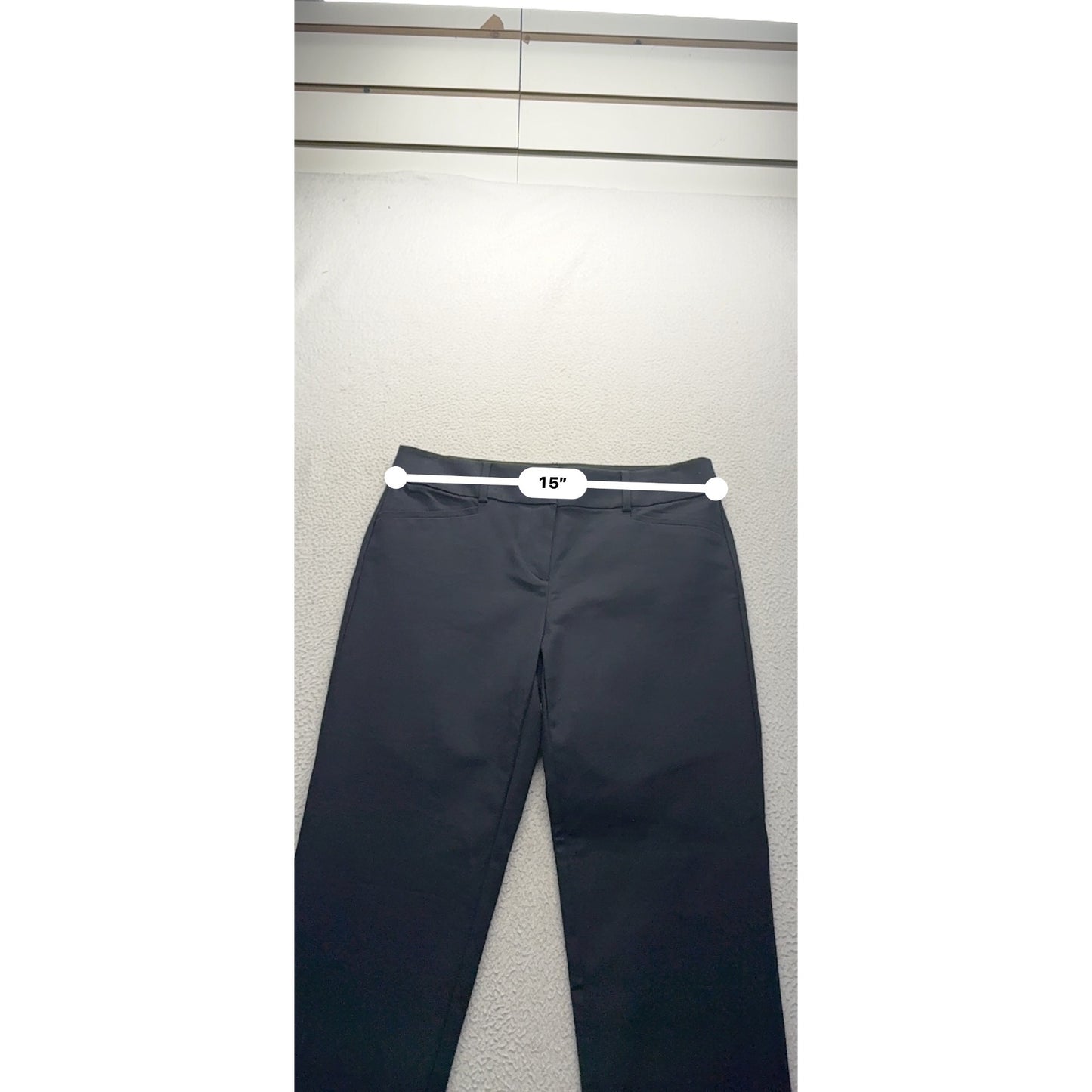 Loft The Riviera Pant 4P Cotton Blend Slim Fit Cropped Trouser 15" Waist #191B