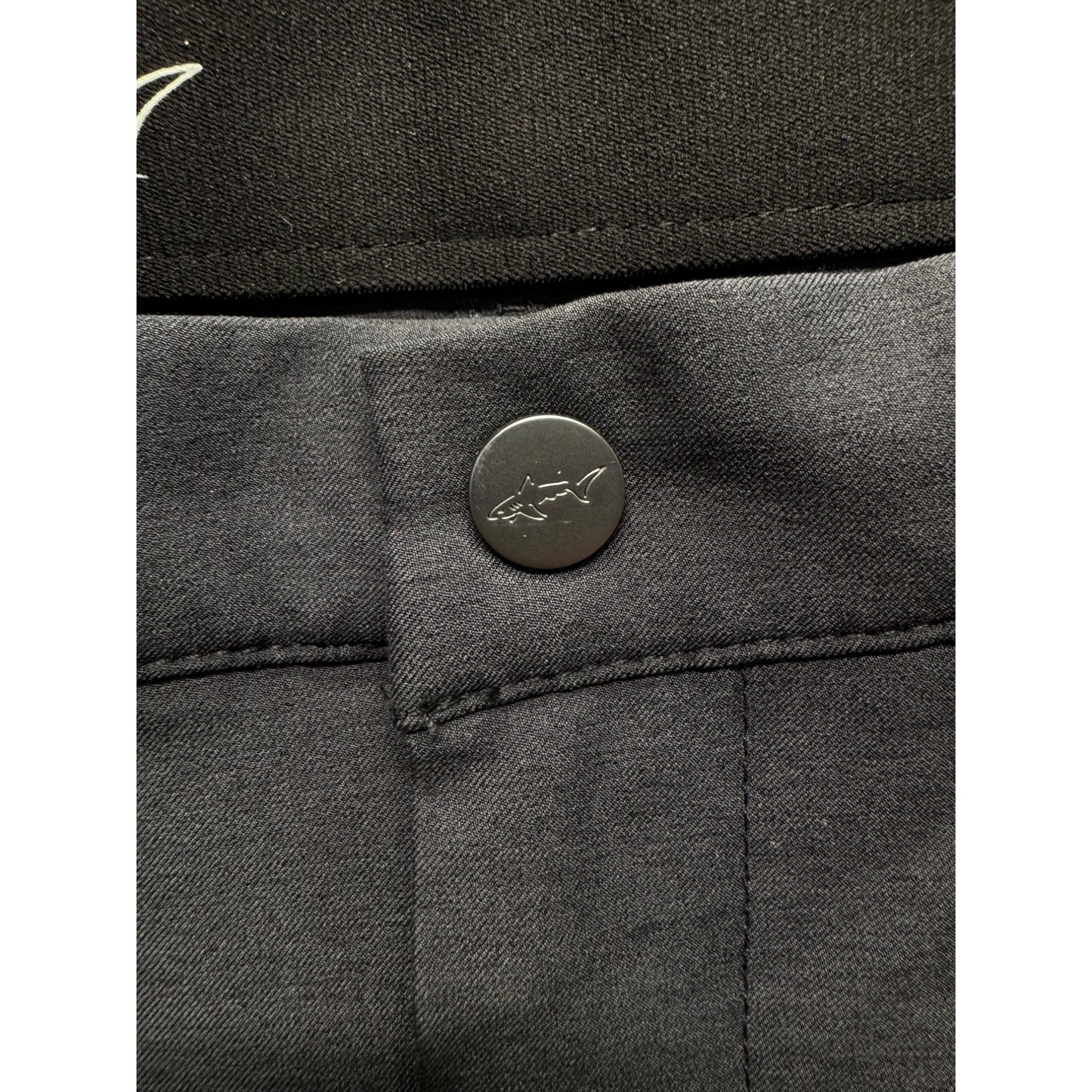 Greg Norman Mens 38x34 Black Five-Pocket Stretch Golf Pants #9976