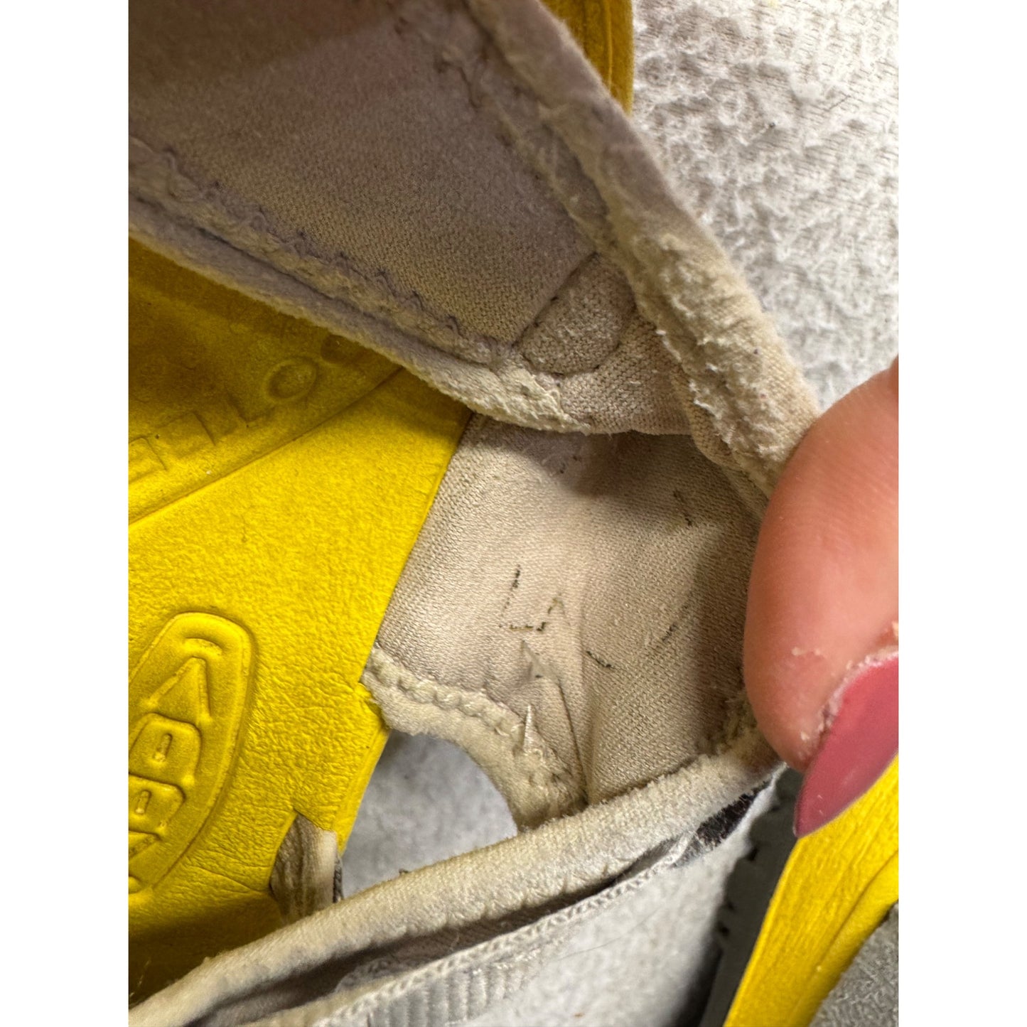 Keen Uneek Sandals Gray & Yellow Sport Shoes #9012