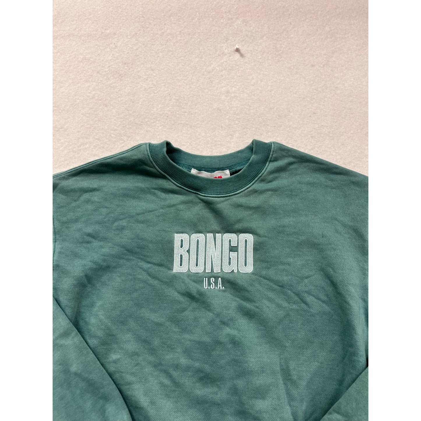 Bongo Forever 21 Green Crewneck Sweatshirt Small #8766