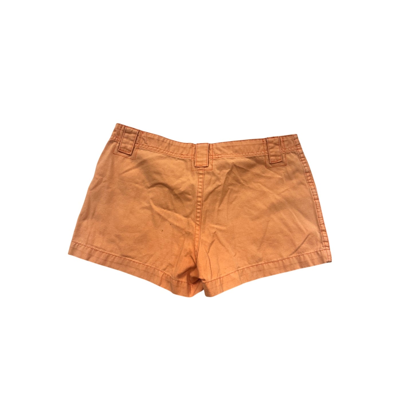 No Boundaries Orange Juniors Size 9 Cotton Shorts #873A