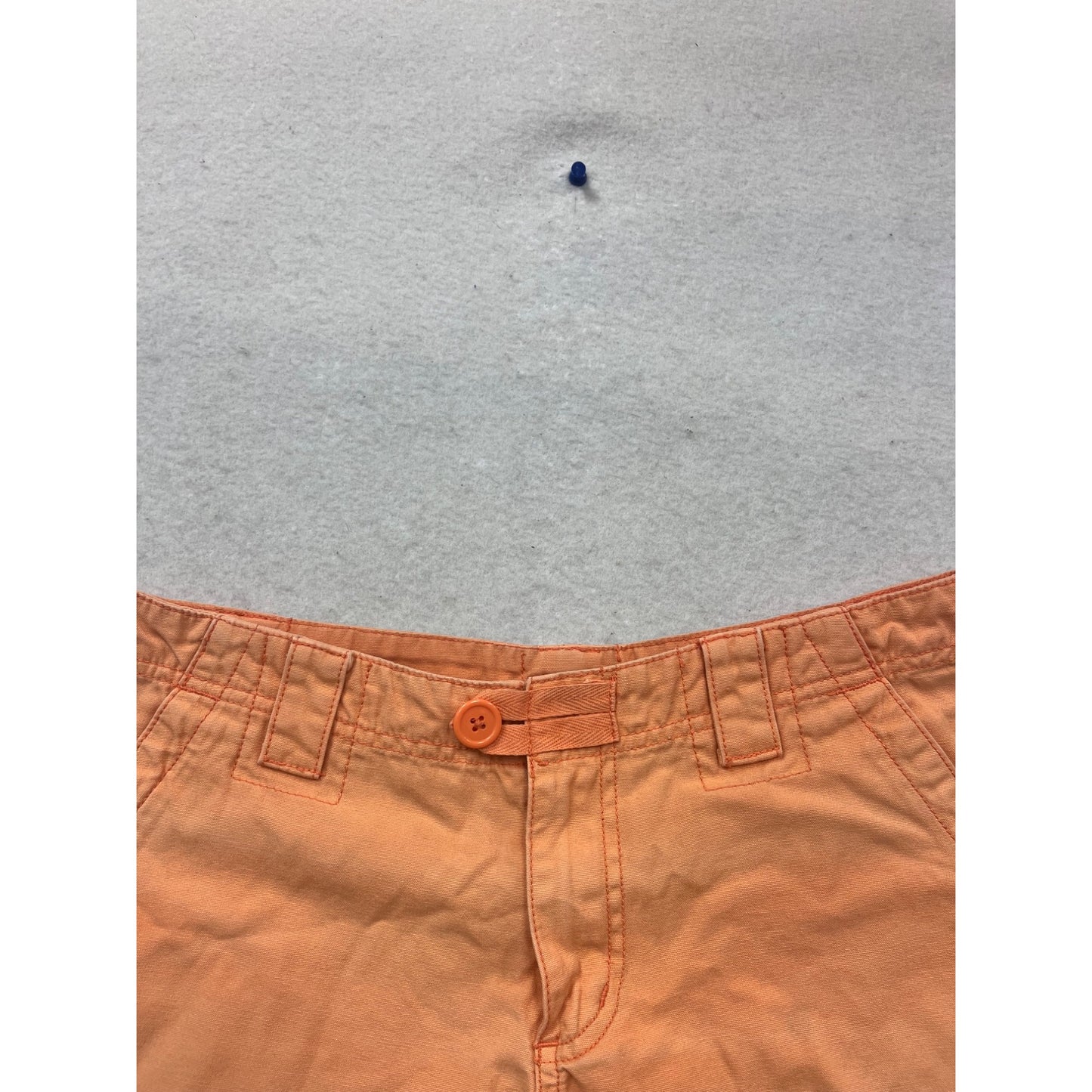 No Boundaries Orange Juniors Size 9 Cotton Shorts #873A