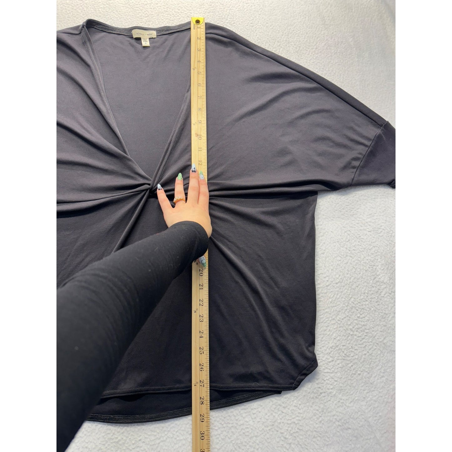 Women’s Silence and Noise Loose Knot Blouse#5241