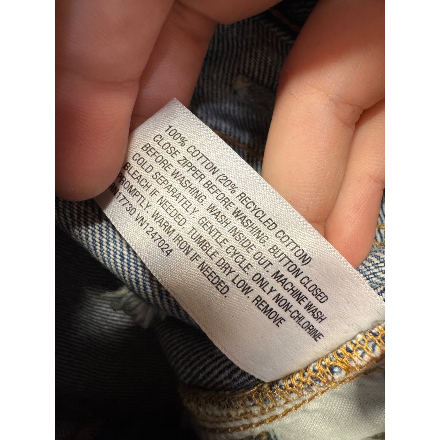 Future Collective Jenee Naylor Wide-Leg Distressed Denim 4 Recycled Cotton 113B