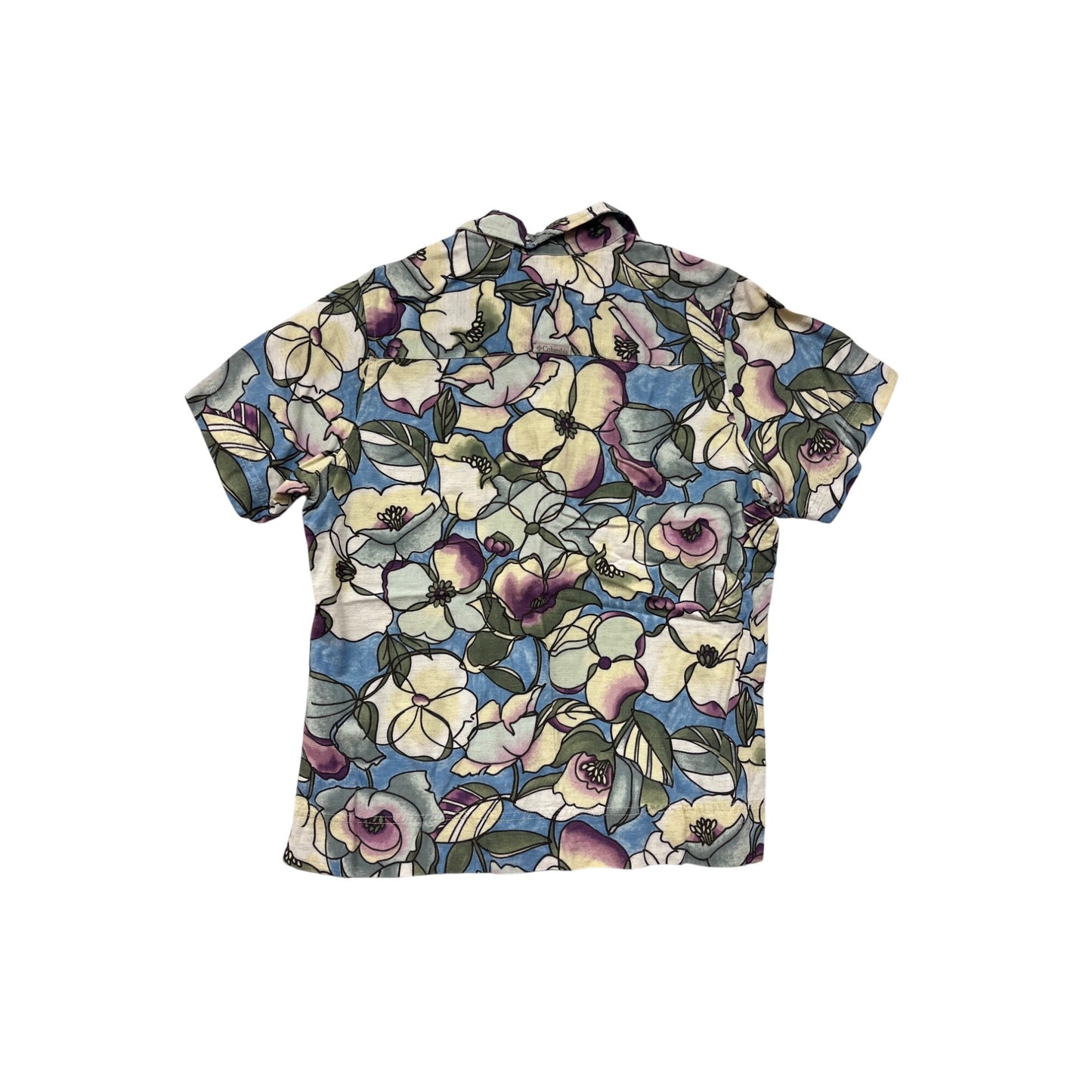 Columbia S Floral Button-Up Shirt #8853