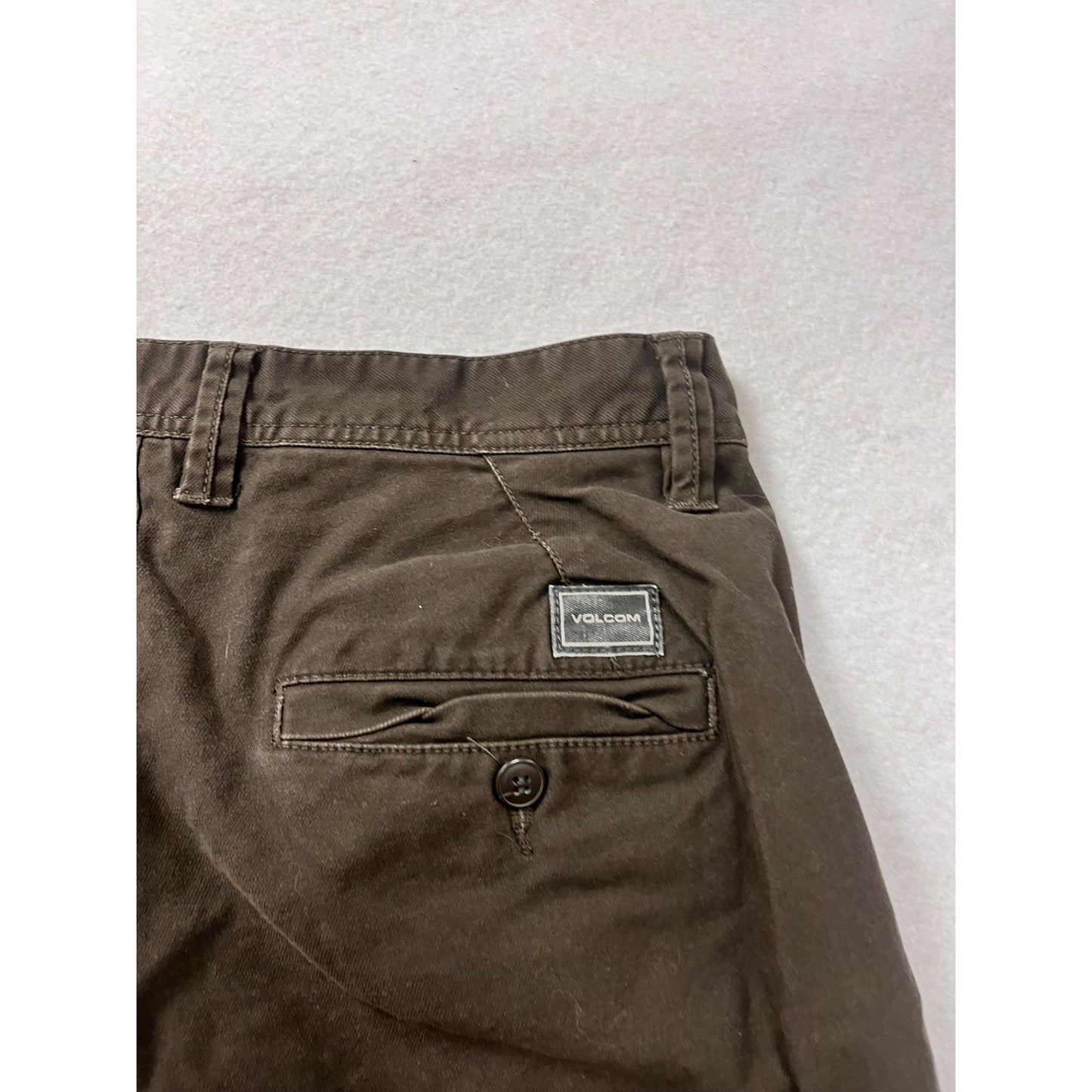 Volcom Stone Made Dark Brown Pants Size 30 #8373