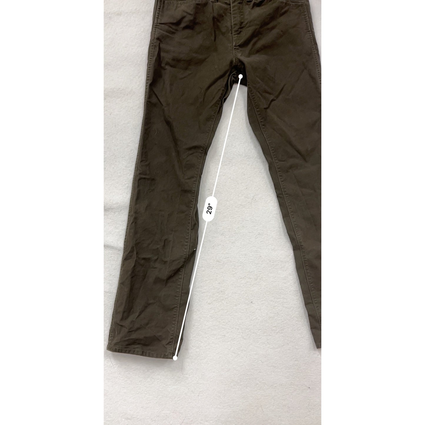 Volcom Stone Made Dark Brown Pants Size 30 #8373