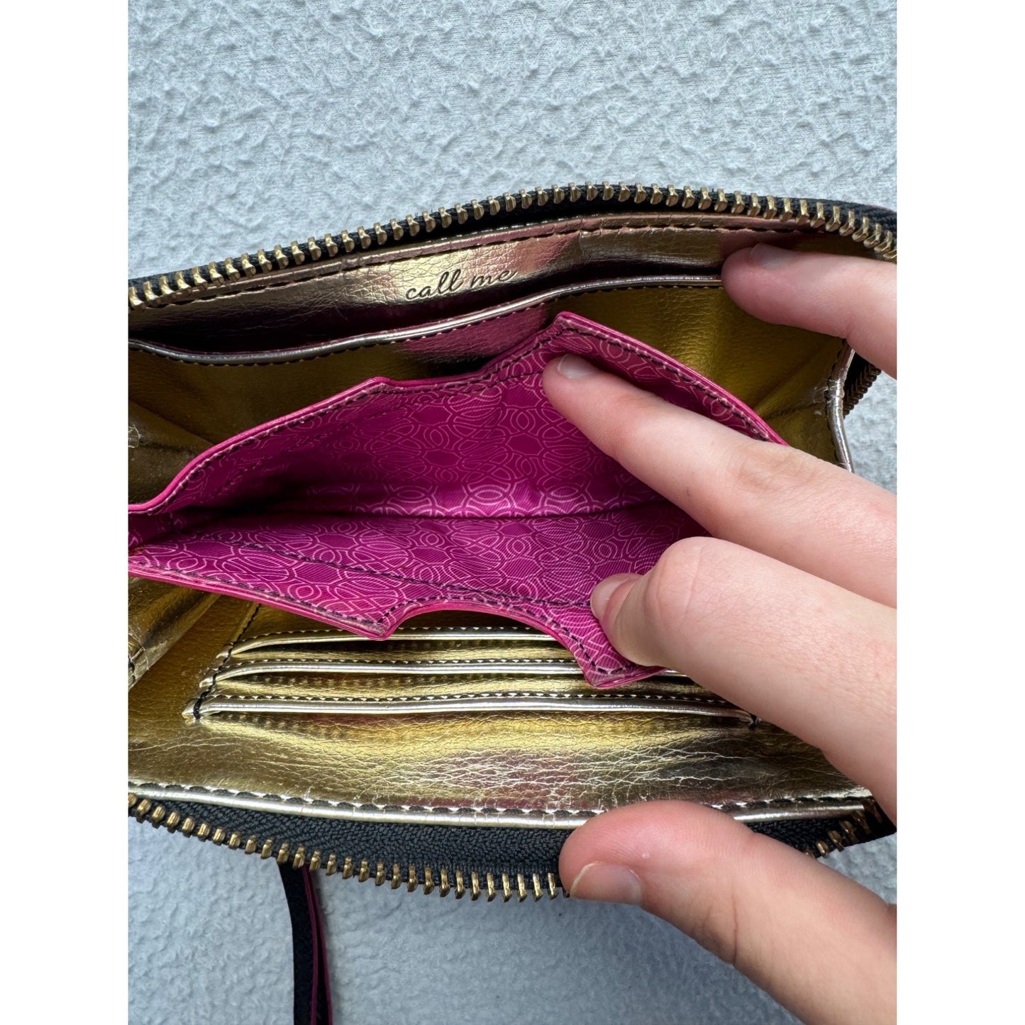 Stella & Dot Snake Print Wristlet Wallet #7457